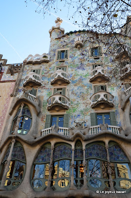 Barcelone  -maison Gaudi