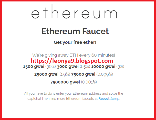 Claim free ETH every hour