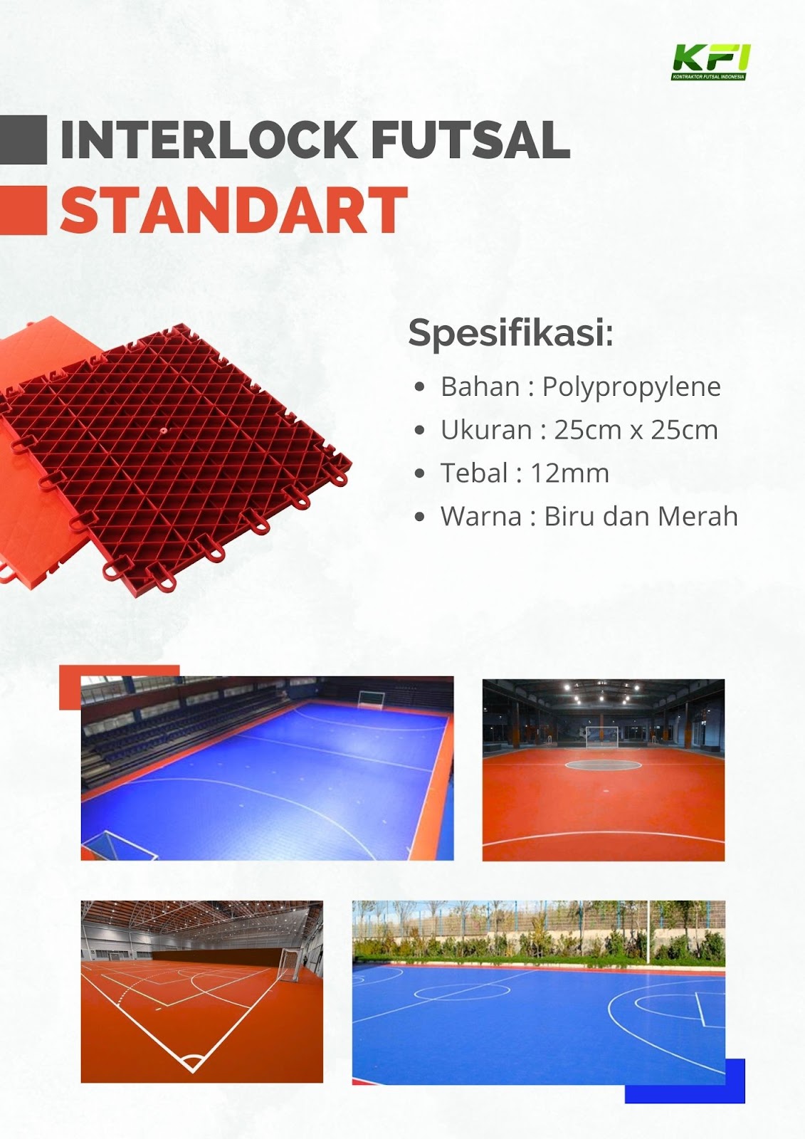 interlock Futsal Standar