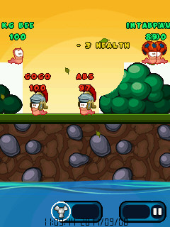 Game Worm Armagedon 2011 game perang  antar cacing  s60v3 s60v5