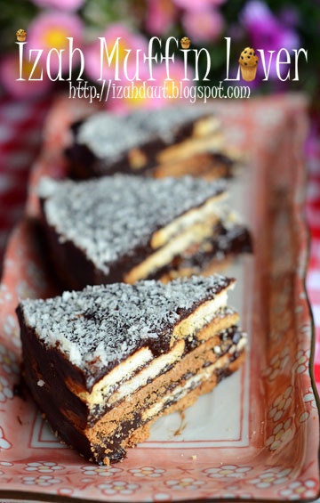 Izah Muffin Lover: Kek Batik Coklat