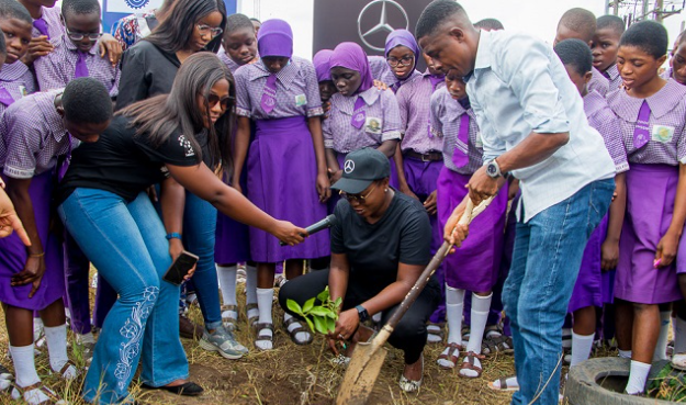 Trees From Art: Mercedes-Benz partners Solution17, Lagos to protect environment