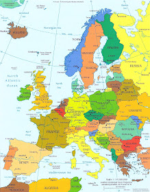 Map Of Europe Normandy