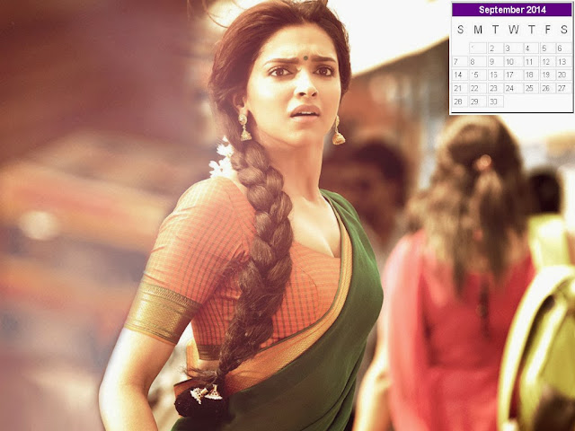 Deepika Padukone Calendar 2014