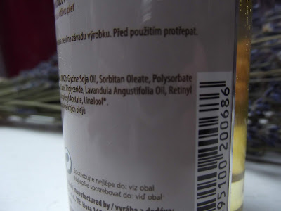 Hydrofilný olej Levanduľový od Nobilis Tilia zloženei