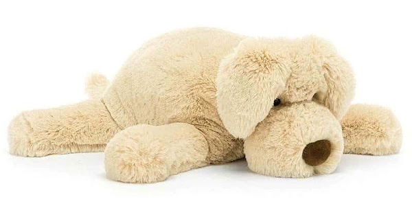 Jellycat Wanderlust Puppy soft toy coming with free UK mainland tracked delivery.