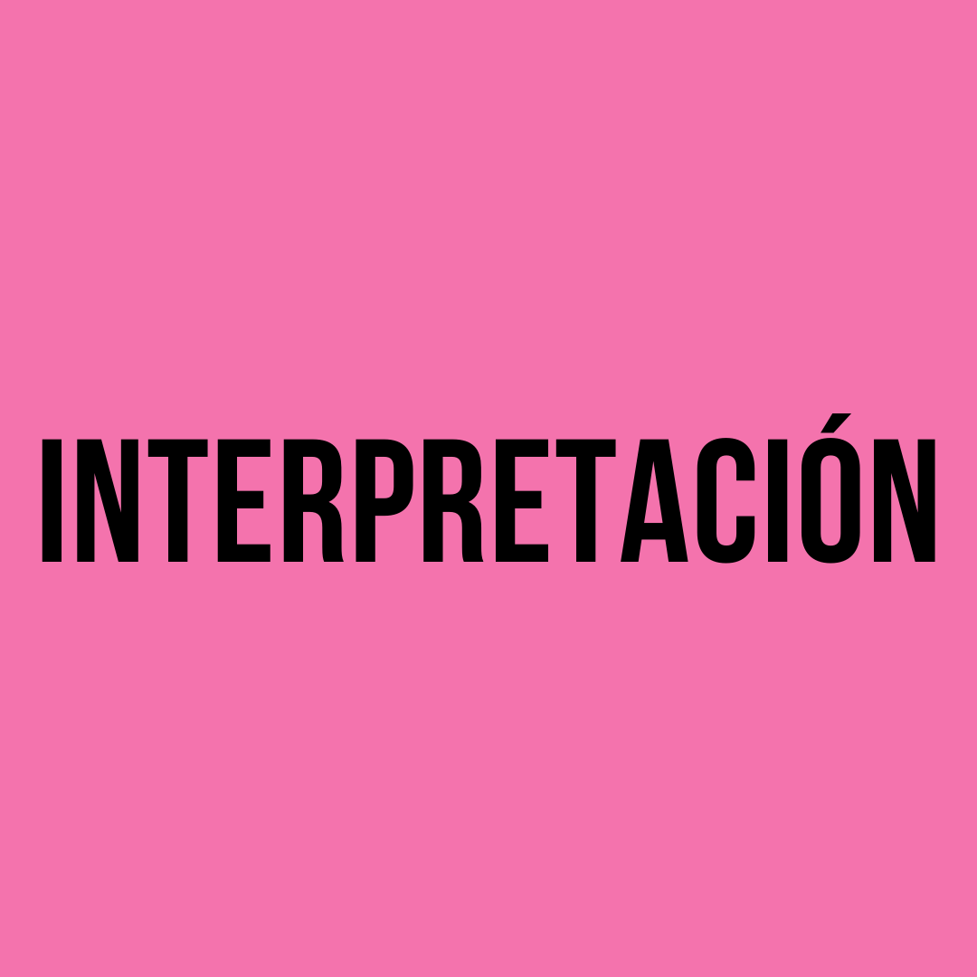 interpretación