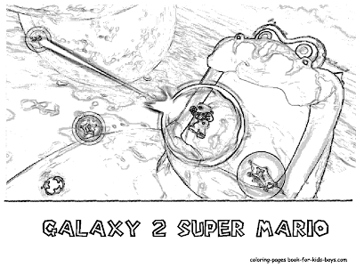 Mario Coloring Pages