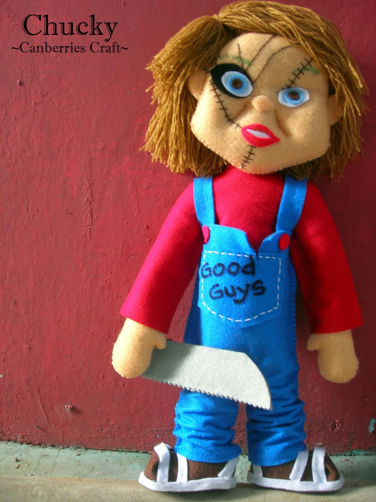 Cranberries Craft I got Chucky 