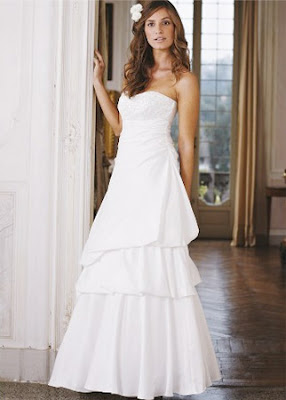 Sleeveles Wedding Dress