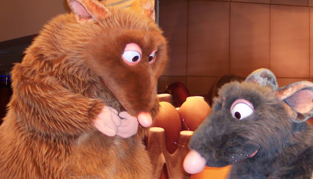 Remy and Emile Characters Ratatouille Meet and Greet Disney's Hollywood Studios