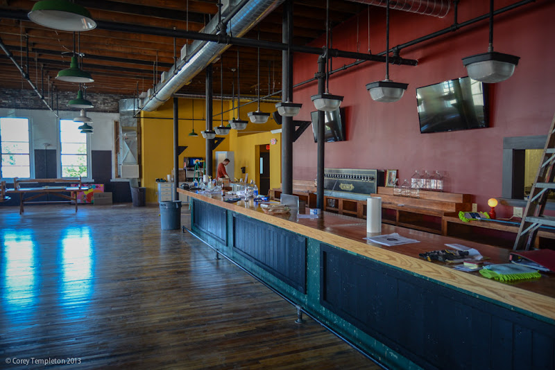 Salvage BBQ Restaurant. 919 Congress Street Portland, Maine. Photo by Corey Templeton.