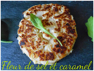 Galettes végétariennes de chou-fleur au cumin