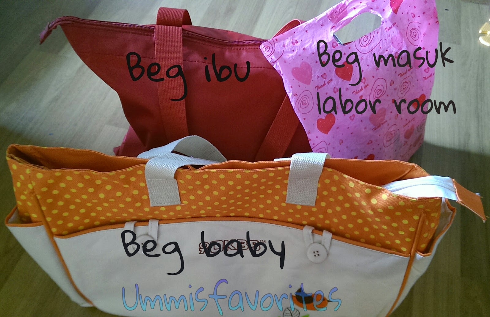 My Blog: Persiapan Beg Ibu dan Bayi ke Hospital