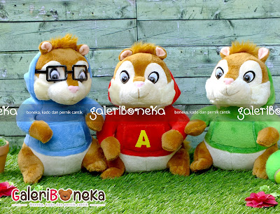 Boneka Film Alvin and The Chipmunks