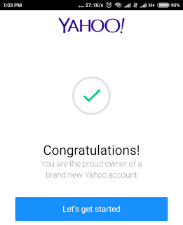 Buat Email Yahoo Lewat HP
