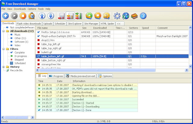  مع برنامج Free Download Manager اقوي بديل لبرنامج Internet Download Manager 
