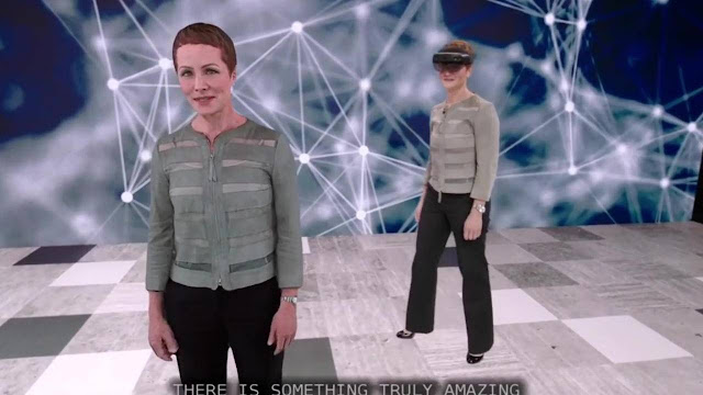 A Microsoft tem um holograma que traduz palestras em outro idioma