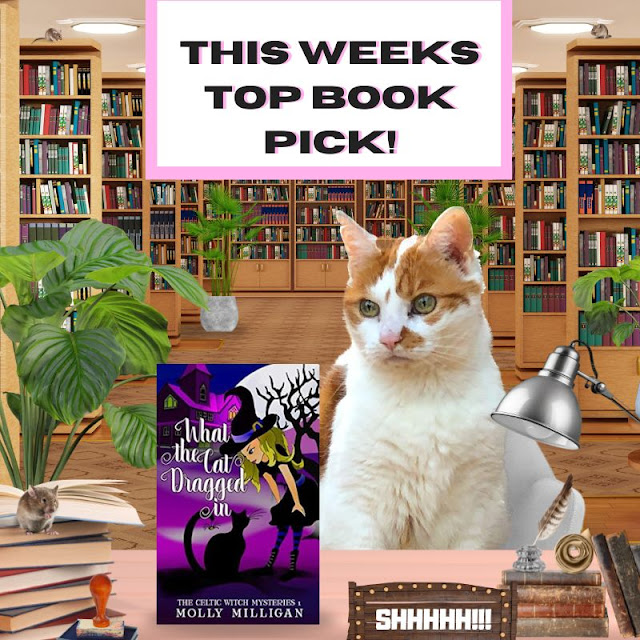 Amber's Book Reviews #277 ©BionicBasil® What The Cat Dragged In by Molly Milligan