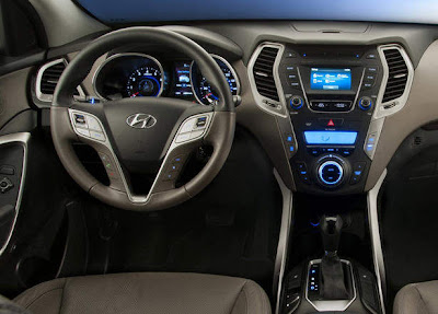 2013 Hyundai Santa Fe Dashboard