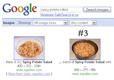 google image search spicy potato salad