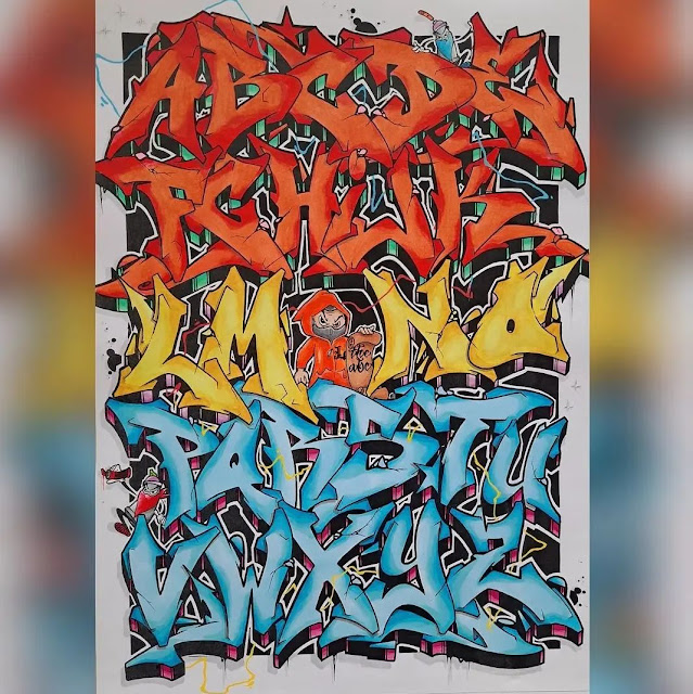 graffiti alphabet