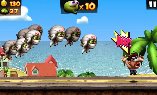 Jogo Zombie Tsunami para Android