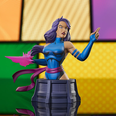 Diamond Select Marvel Animated X-Men Psylocke 7th Scale Mini-Bust 001