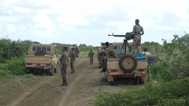 Government forces remove Alshabab group from areas under Mahadaay district