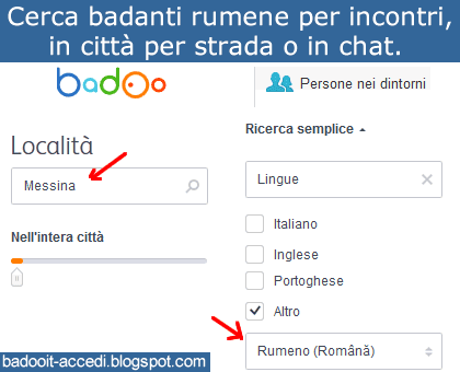 badanti rumene incontri