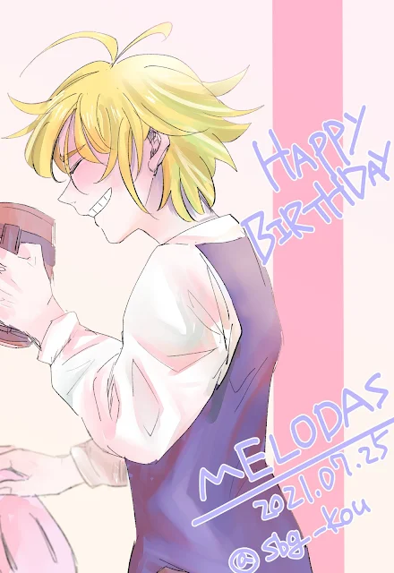 Nanatsu no Taizai: fãs comemoram aniversário de Meliodas