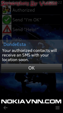 DondeEsta - SMS mobile tracker v5.00 S60v5 Symbian^3 Anna Belle Signed - Free Download