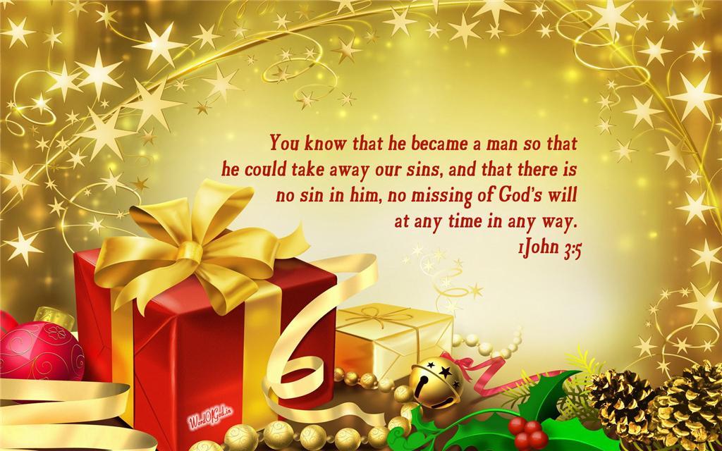 Download HD Christmas & New Year 2018 Bible Verse 