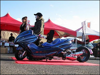 Customized scooters @ auto world show