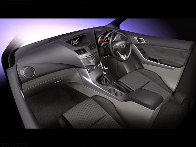  Mazda BT-50 model year 2012 From the inside 