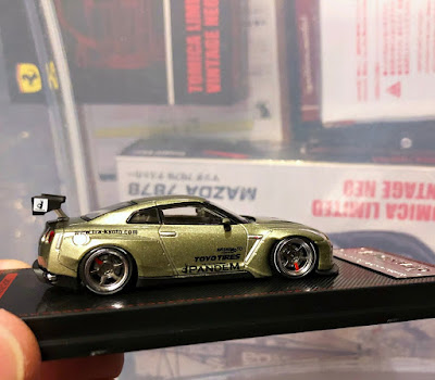 ignition model Pandem R35 GT-R Green Metallic