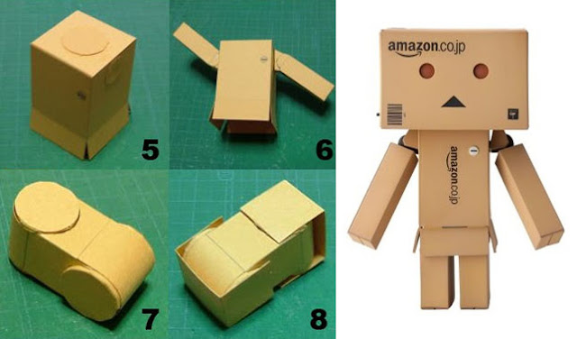 Membuat Robot danbo dari Kardus