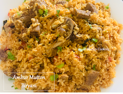 Ambur mutton biryani