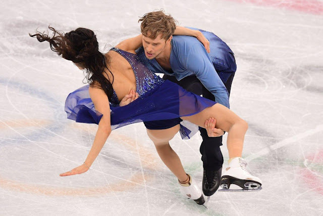 Madison Chock and Evan Bates fail to medal after rare fall, Maia and Alex Shibutani take bronze in ice dance