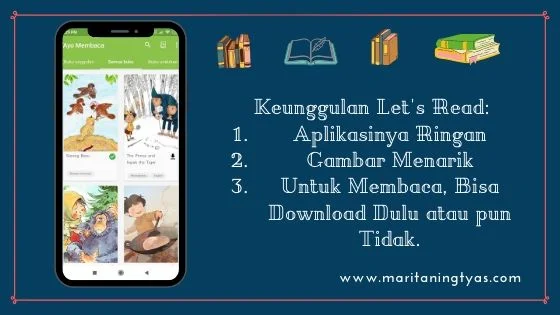 keunggulan Let's Read dalam  tumbuhkan minat baca anak