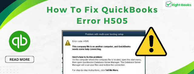 How to Fix Quickbooks Error H505