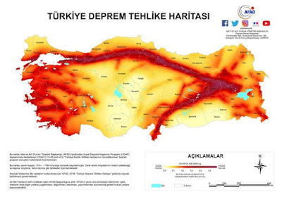 Türkiye'de Deprem Fay Hatları / Selçik Haber