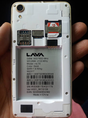 Lava iris 30 Flash File Firmware (H001_INTS/108) MT6572 5.1 Hang Logo & Lcd Fix Stock Rom 100% Tested 