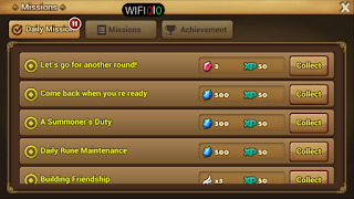 summoners war daily missions