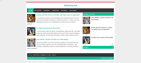 Mengatur Jumlah Karakter Deskripsi (Snippet) Postingan di HomePage Blog