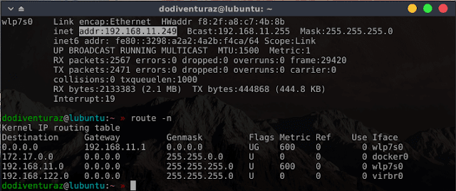 Cek IP Gateway di PC/Laptop