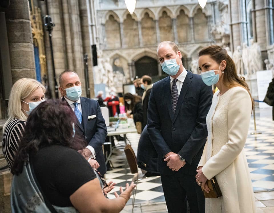 The Duke and Duchess of Cambridge joined Her Majesty The Queen and Prince Charles to mark the one year of this ongoing pandemic