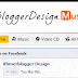 Bloggerdesign-Music Simple and clean music blogger template