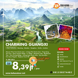 9d7n paket tour guangxi desember 2019