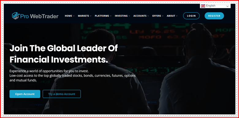 [Мошенники] prowebtrader.com – Отзывы, развод, лохотрон! Компания Pro Web Trader